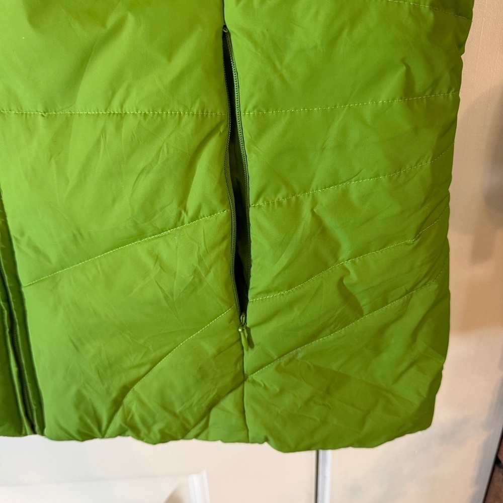 Kenneth Cole Reaction Women's XL Bright Green Puffer Vest - Picture 6 of 13